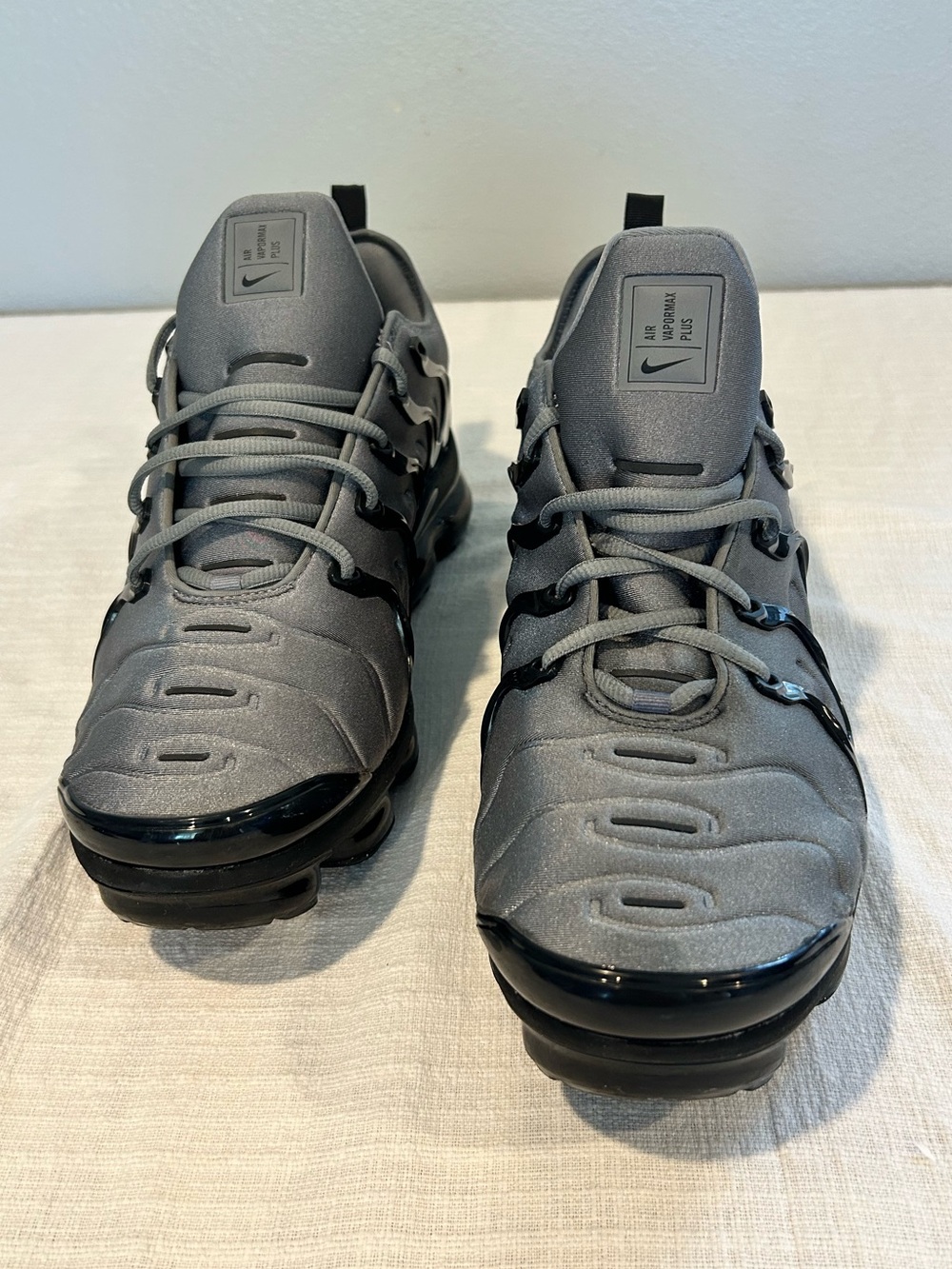 Nike Air VaporMax Plus Cool Grey Black Metallic Men's Size 14 CK0900-001